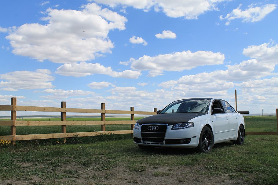 canada, alberta, sky, cloud - sky, field, landscape, boundary HD wallpaper