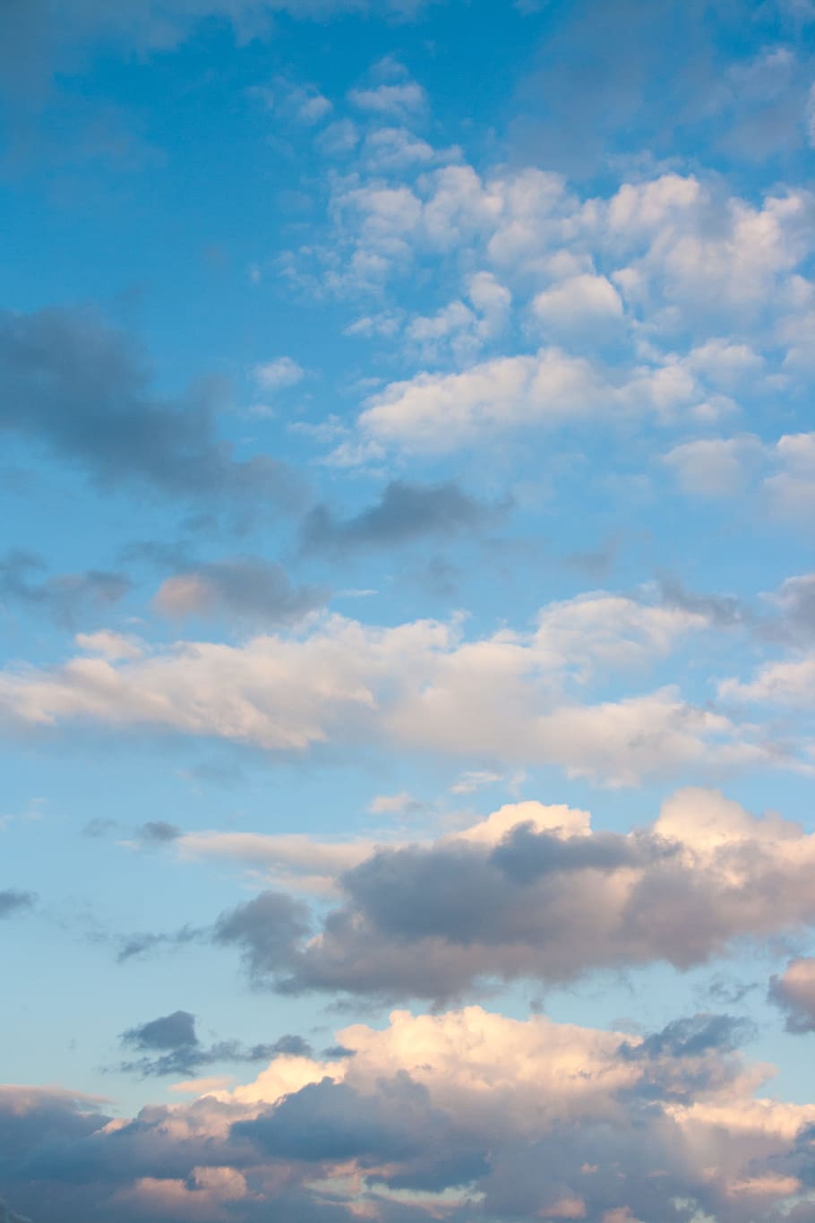 air, background, blue, cloud, cloudscape, cloudy, horizontal