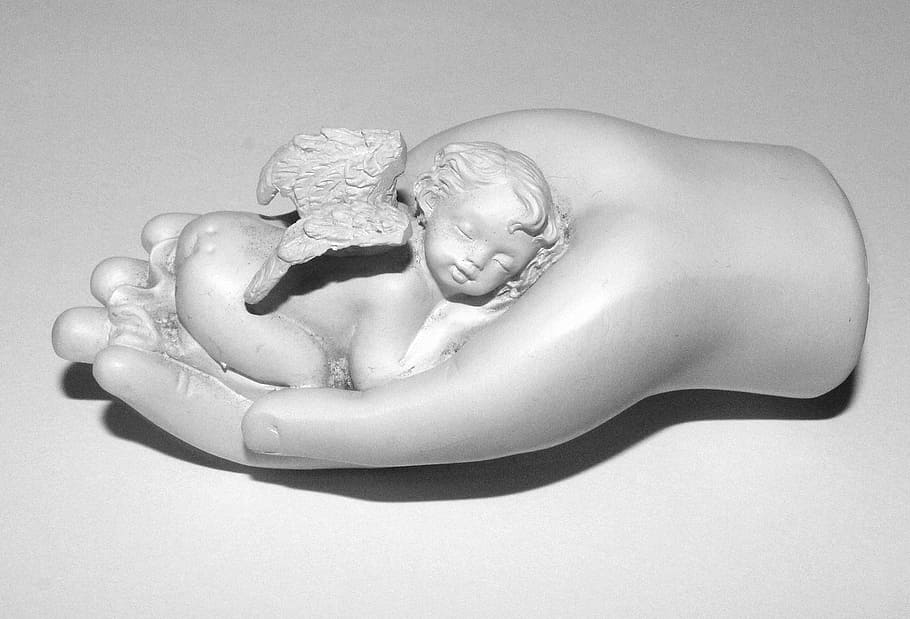 angel, fig, figure, object, sculpture, carve, carved, human body part HD wallpaper