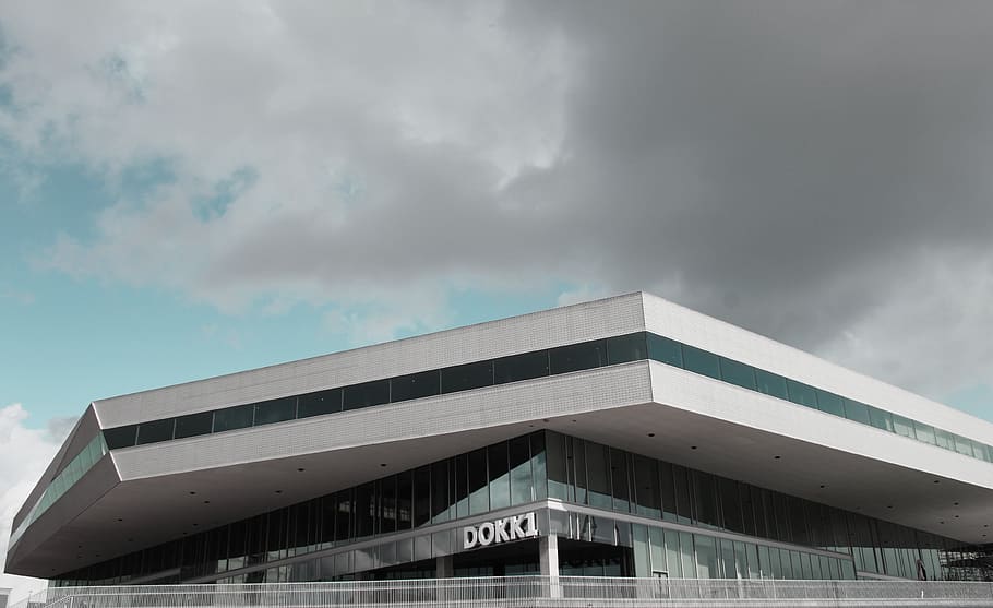 denmark, aarhus, dokk1, design, architecture, creative, city HD wallpaper