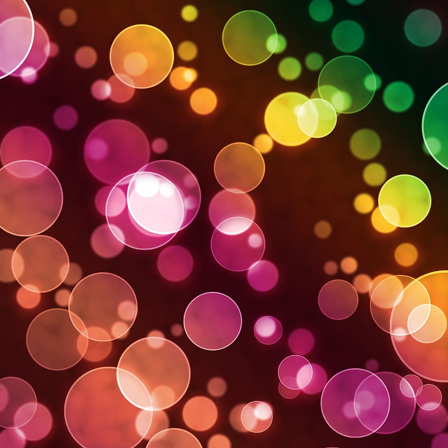con2011, abstract, background, beautiful, bright, bubbles, circles HD wallpaper