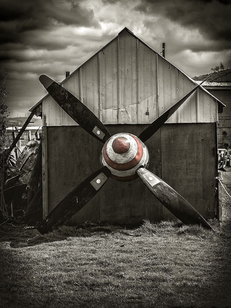 machine, propeller, sphere, airport, airfield, spoke, screw HD wallpaper