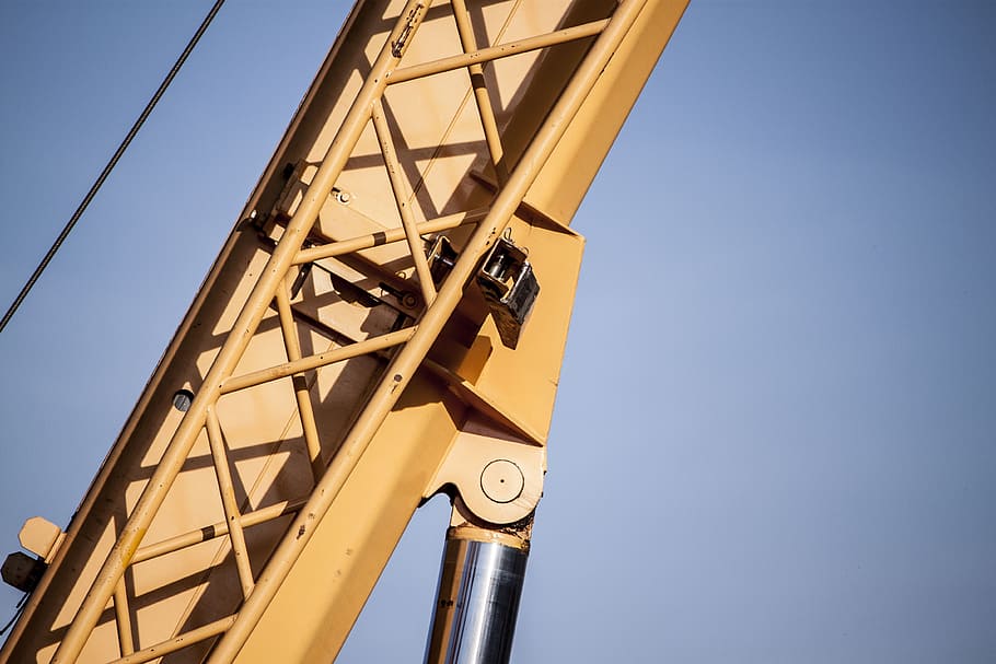 Crane Arm, construction, steel, heavy, building, industry, industrial, HD wallpaper