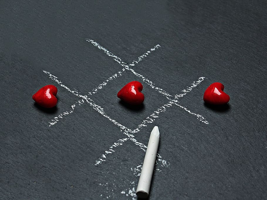 toe, tic, tac, game, sport, object, activity, red, indoors HD wallpaper