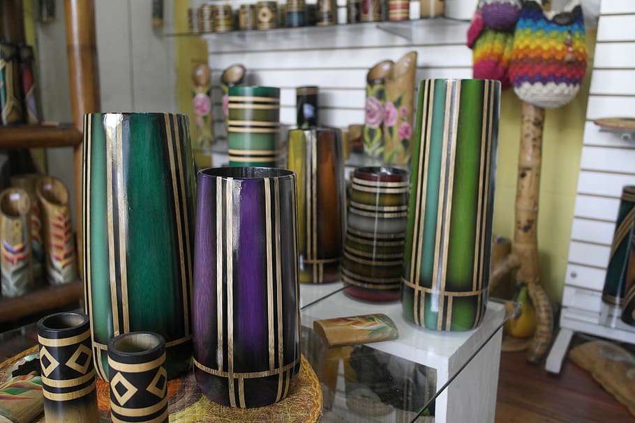 crafts, bamboo, natural, indoors, no people, choice, table HD wallpaper