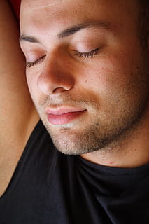 male, sleep, model, young, portrait, person, face, human, people HD wallpaper
