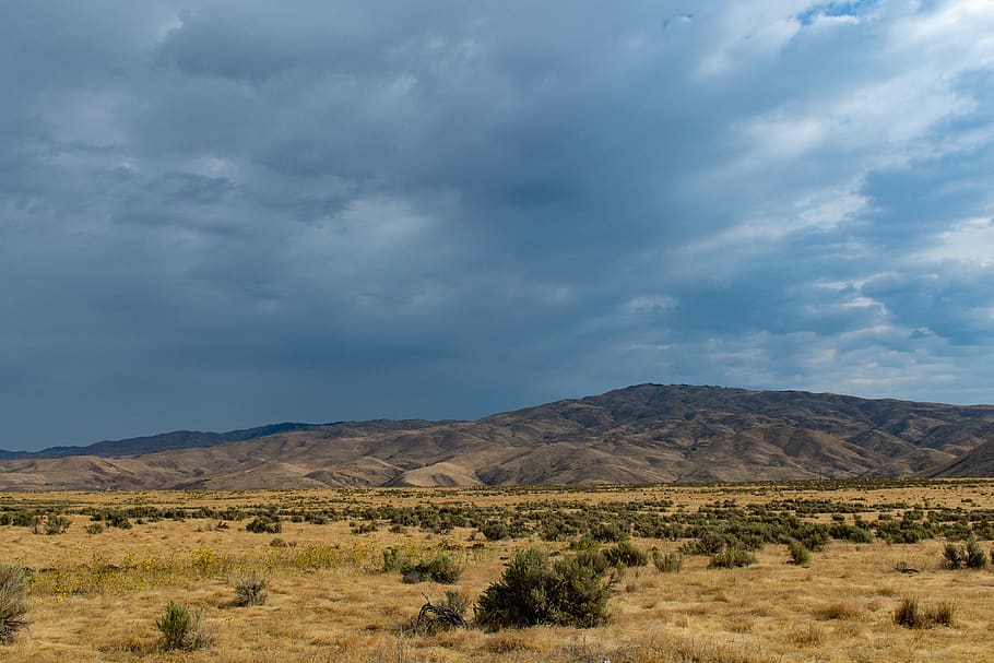Scenic View Of Mountains, 4k wallpaper, cloudiness, clouds, cloudy HD wallpaper