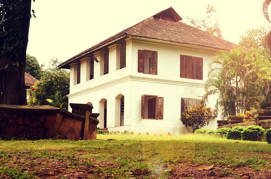 An old house, architecture, building, building exterior, built structure HD wallpaper