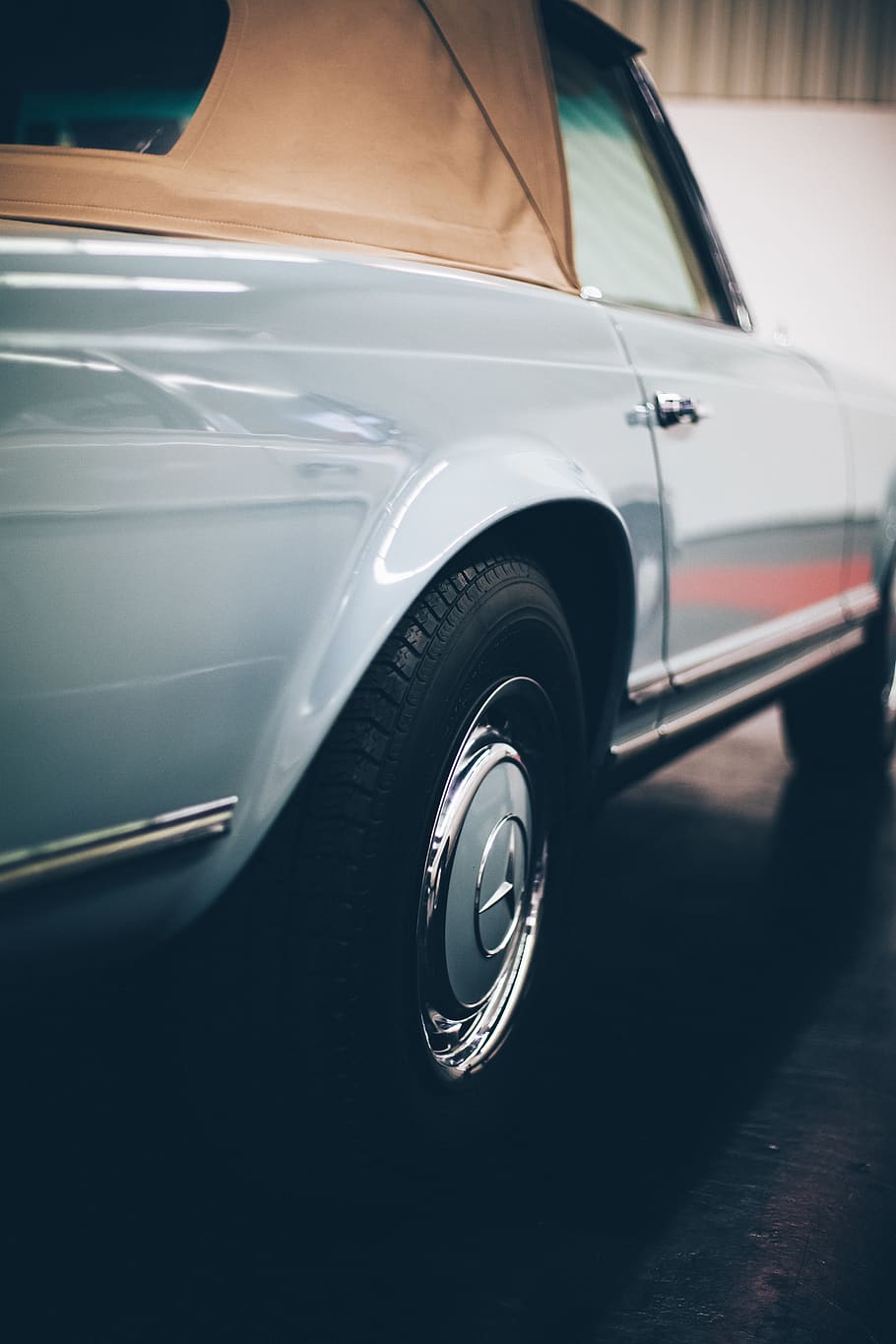 silver convertible coupe, wheel, tire, car, vintage car, vehicle HD wallpaper