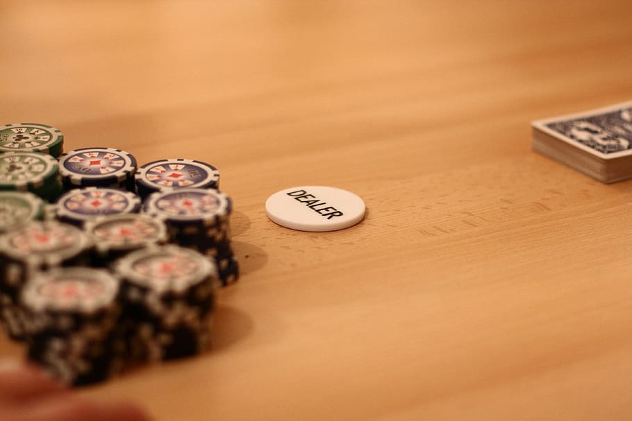 poker, poker chip, play poker, gambling, win, casino, card game