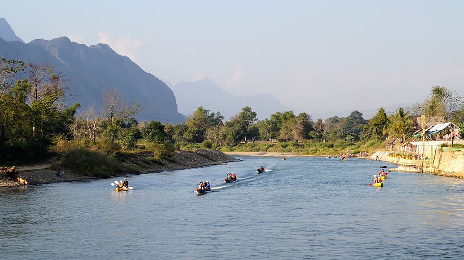 vehicle, transportation, boat, canoe, rowboat, kangmuong st