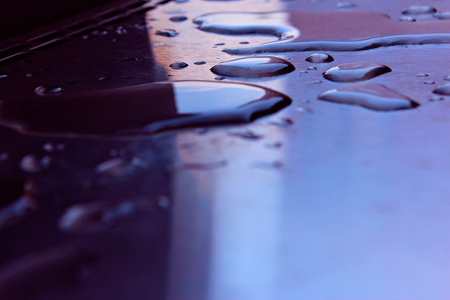 water, color, drops, reflection, close-up, indoors, no people HD wallpaper