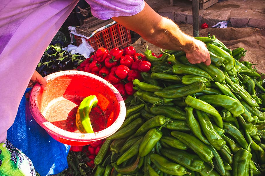 morocco, awrir, food and drink, freshness, one person, vegetable HD wallpaper