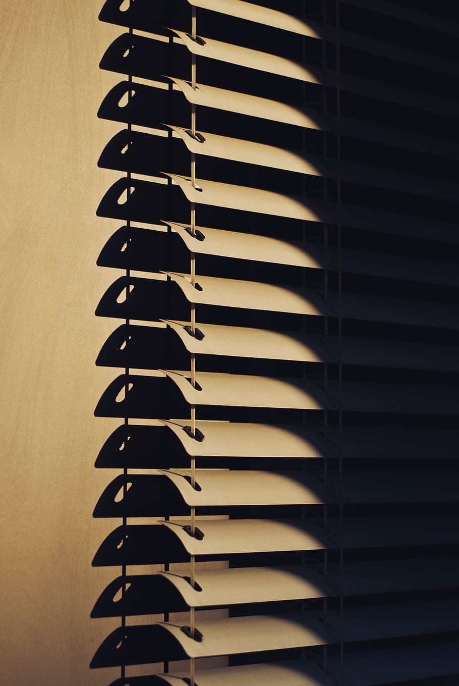 blinds, window, shade, pattern, no people, indoors, close-up, HD wallpaper