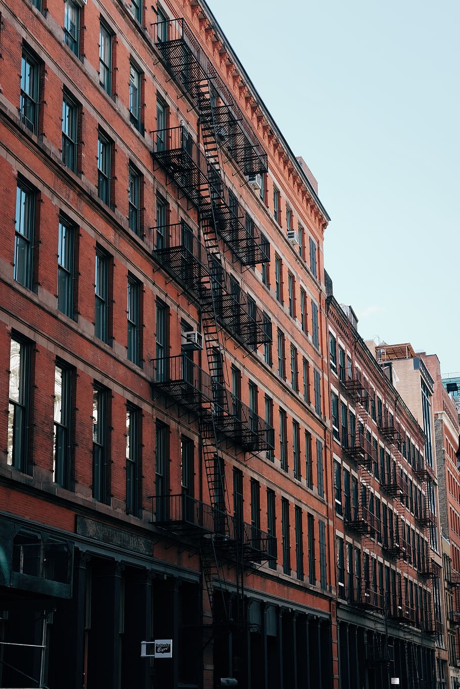 Hd Wallpaper: Soho, United States, New York, Nyc, Architecture, Windows 