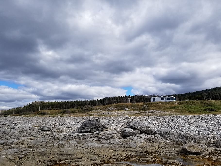 canada, flower's cove, cloud - sky, environment, landscape HD wallpaper