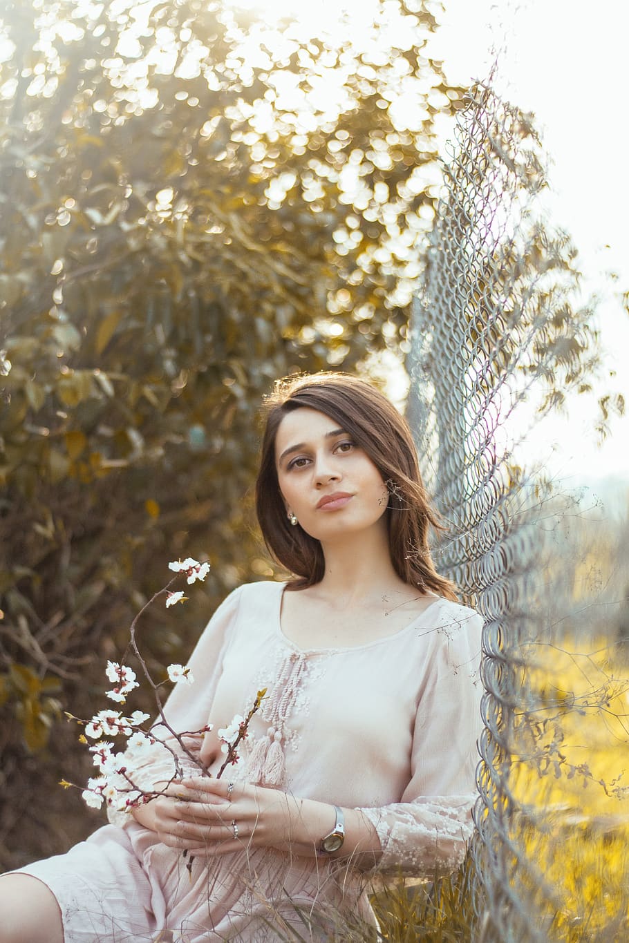 georgia, tbilisi, young adult, one person, young women, plant HD wallpaper