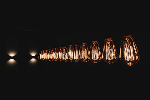 incandescent bulbs, light, brazil, lamp, sao mateus, lights, chandelier HD wallpaper