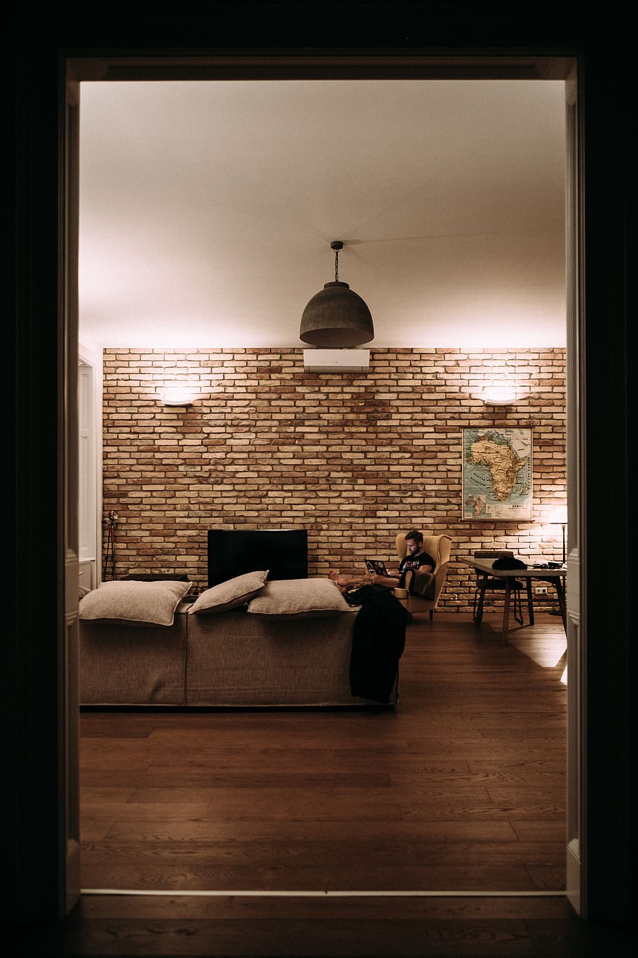 hungary, budapest, lights, interior, work, people, flat, furniture HD wallpaper