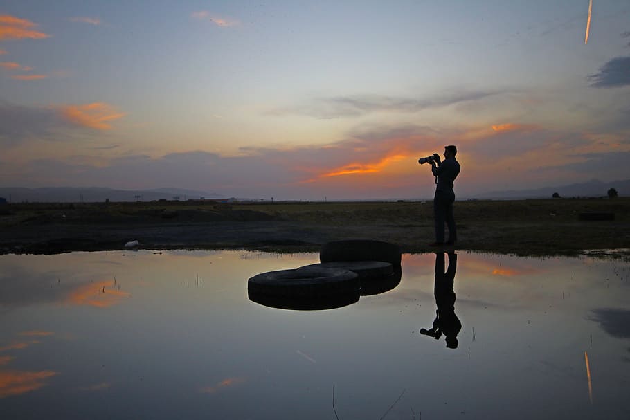 reflection, stain, light, lights, lens, digital, nature, landscape HD wallpaper