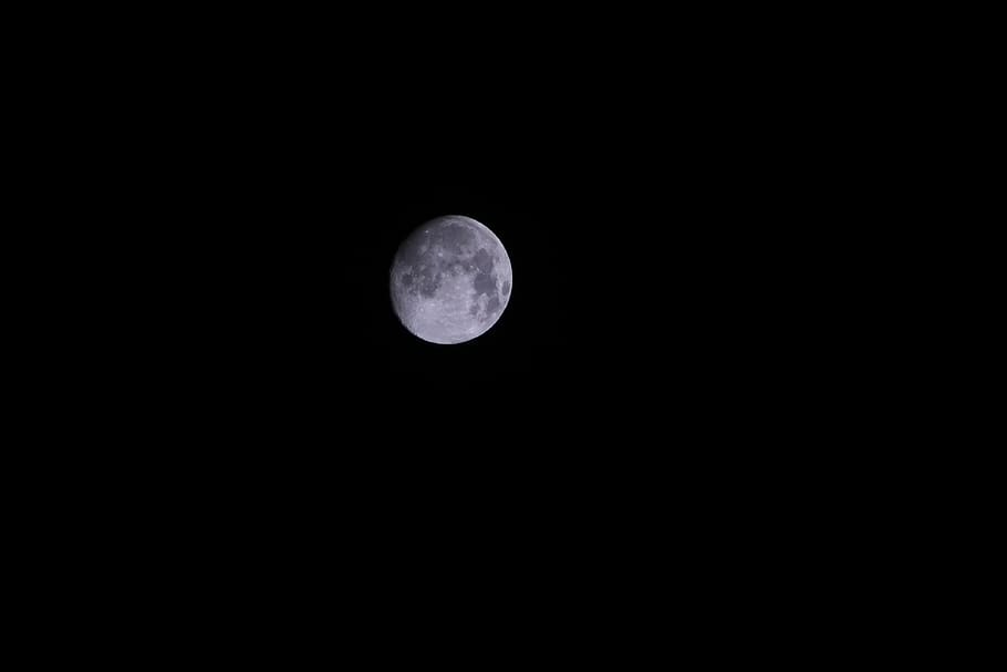 nature, sky, night, moon, darkness, black, space, astronomy HD wallpaper