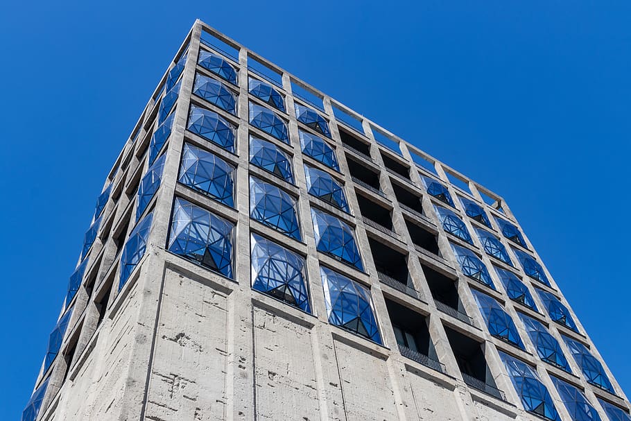 architectural photography, building, zeitz museum of contemporary art africa HD wallpaper