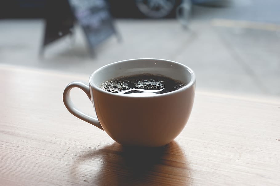 filled white cup, coffee cup, drink, beverage, pottery, cafe HD wallpaper