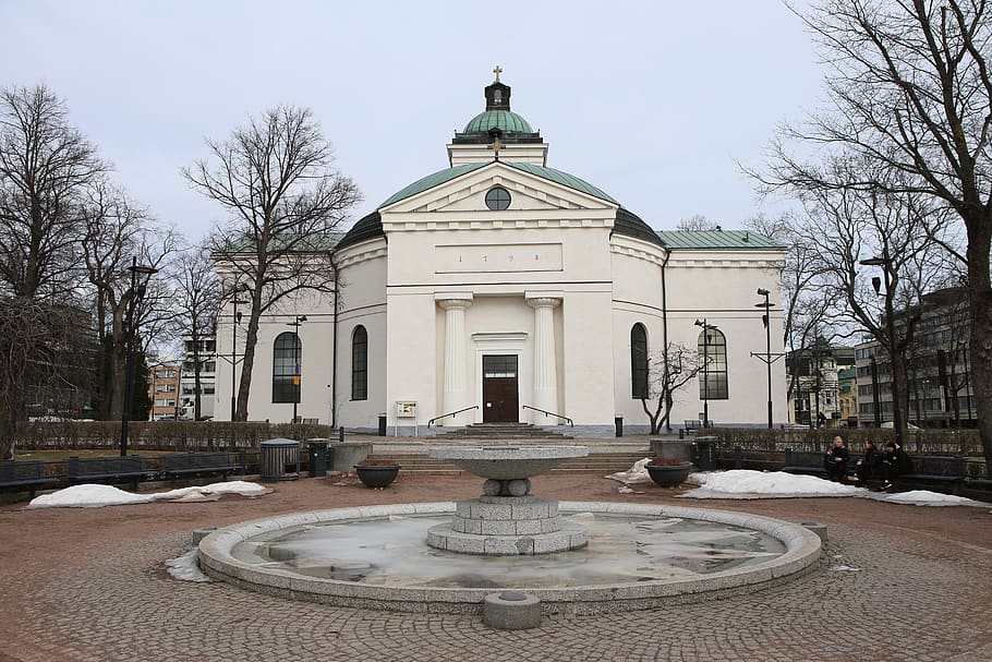 church, hämeenlinna, finnish, architecture, building, tourism, HD wallpaper