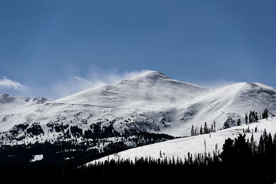 mountain, highland, cloud, sky, summit, ridge, landscape, nature HD wallpaper