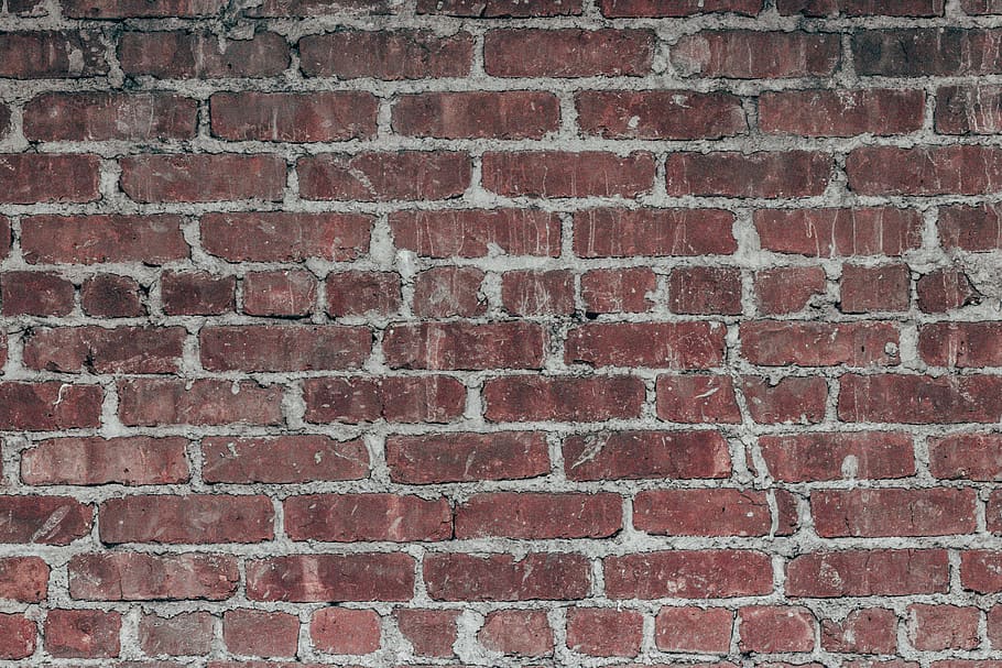 brown concrete wall, full frame, brick, backgrounds, brick wall HD wallpaper