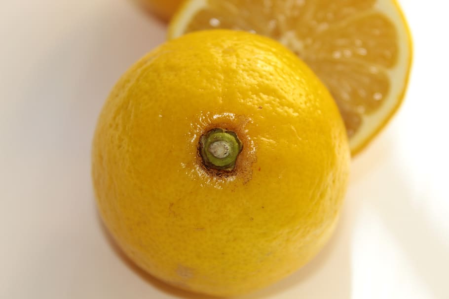 lemon, white, yellow, delicious, vitamin, citrus, prevention HD wallpaper