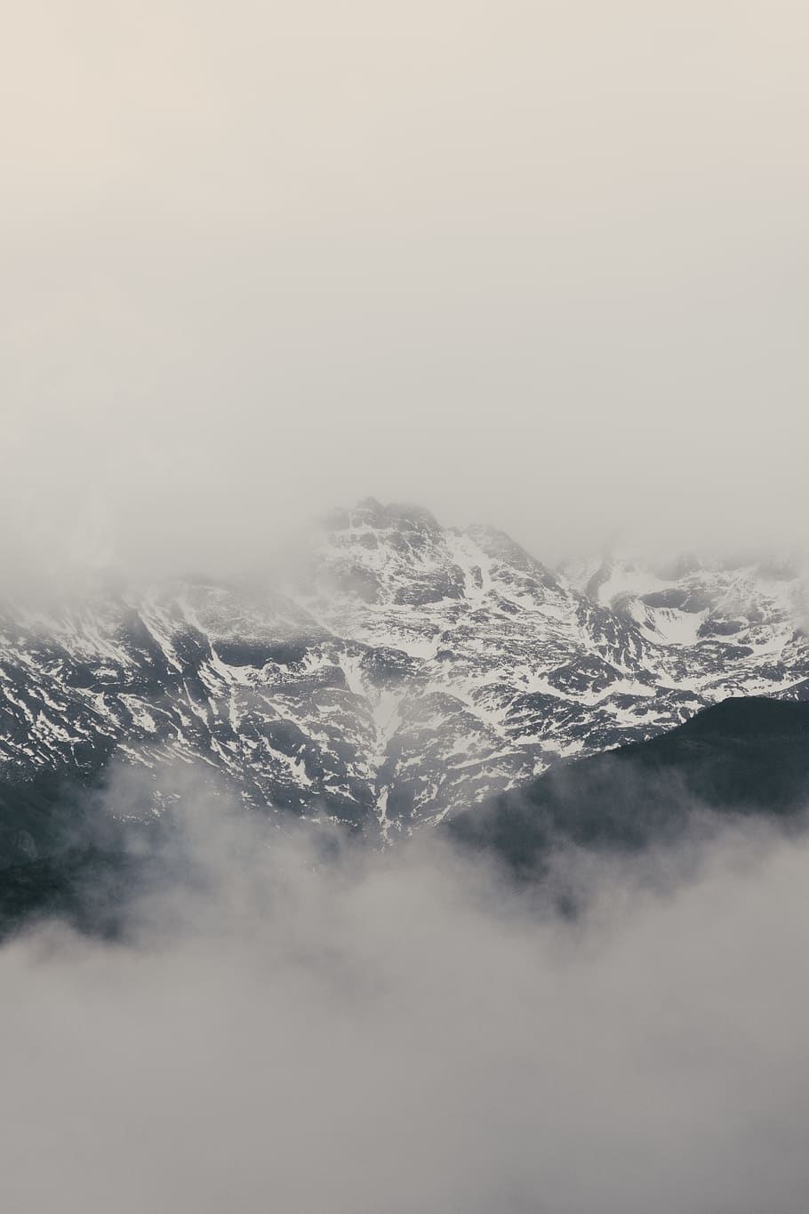 nature, mountain, outdoors, mountain range, ice, peak, snow HD wallpaper