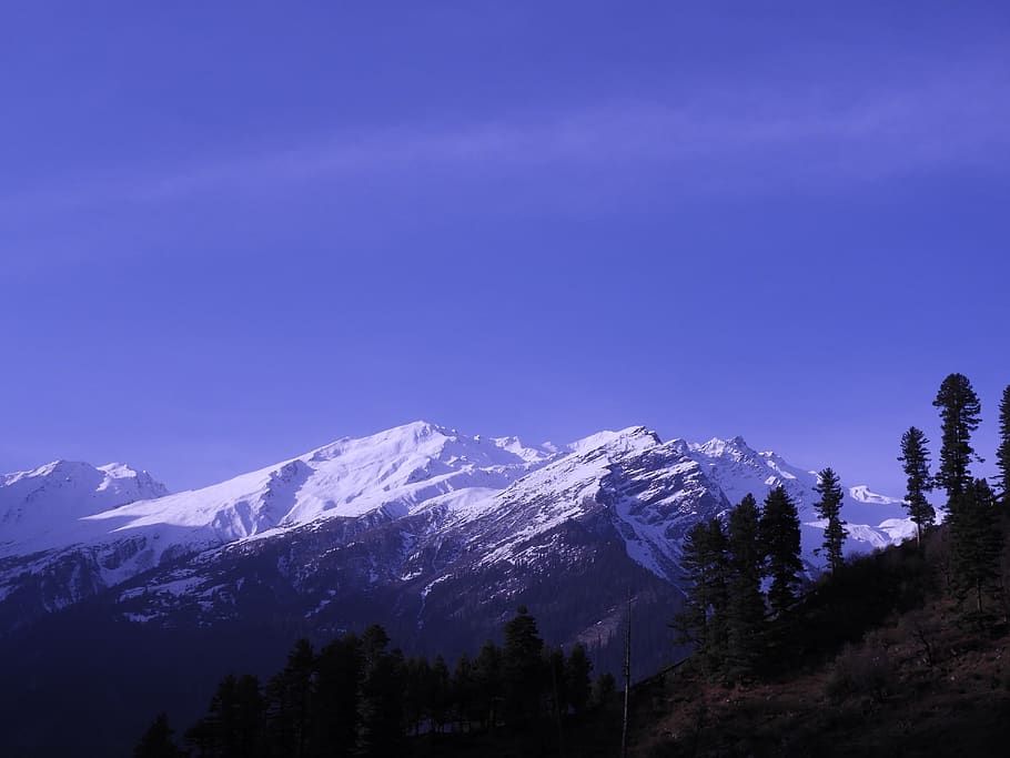 Landscape Photography of Mountain Alps, altitude, cold, daylight HD wallpaper