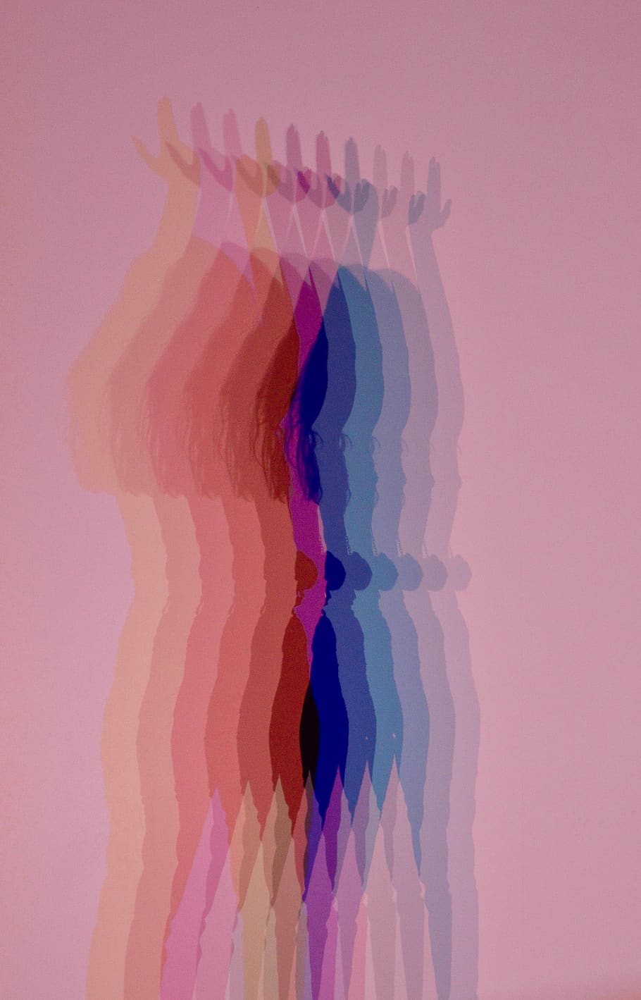 multi colored, no people, indoors, studio shot, pink color HD wallpaper