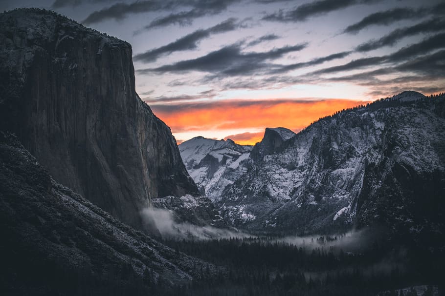 mountains during daytime, scenics - nature, beauty in nature HD wallpaper
