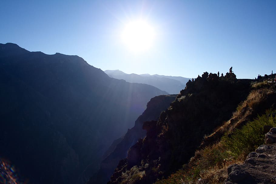 peru, chivay, colca canyon, arequipa, mountain, sky, scenics - nature, HD wallpaper