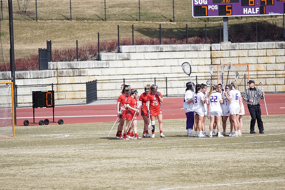 person, human, people, crowd, sports, team sport, field, hockey HD wallpaper