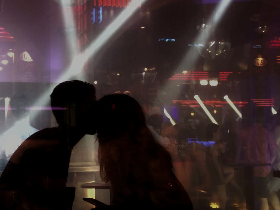 greece, laganas, real people, illuminated, nightlife, lifestyles HD wallpaper