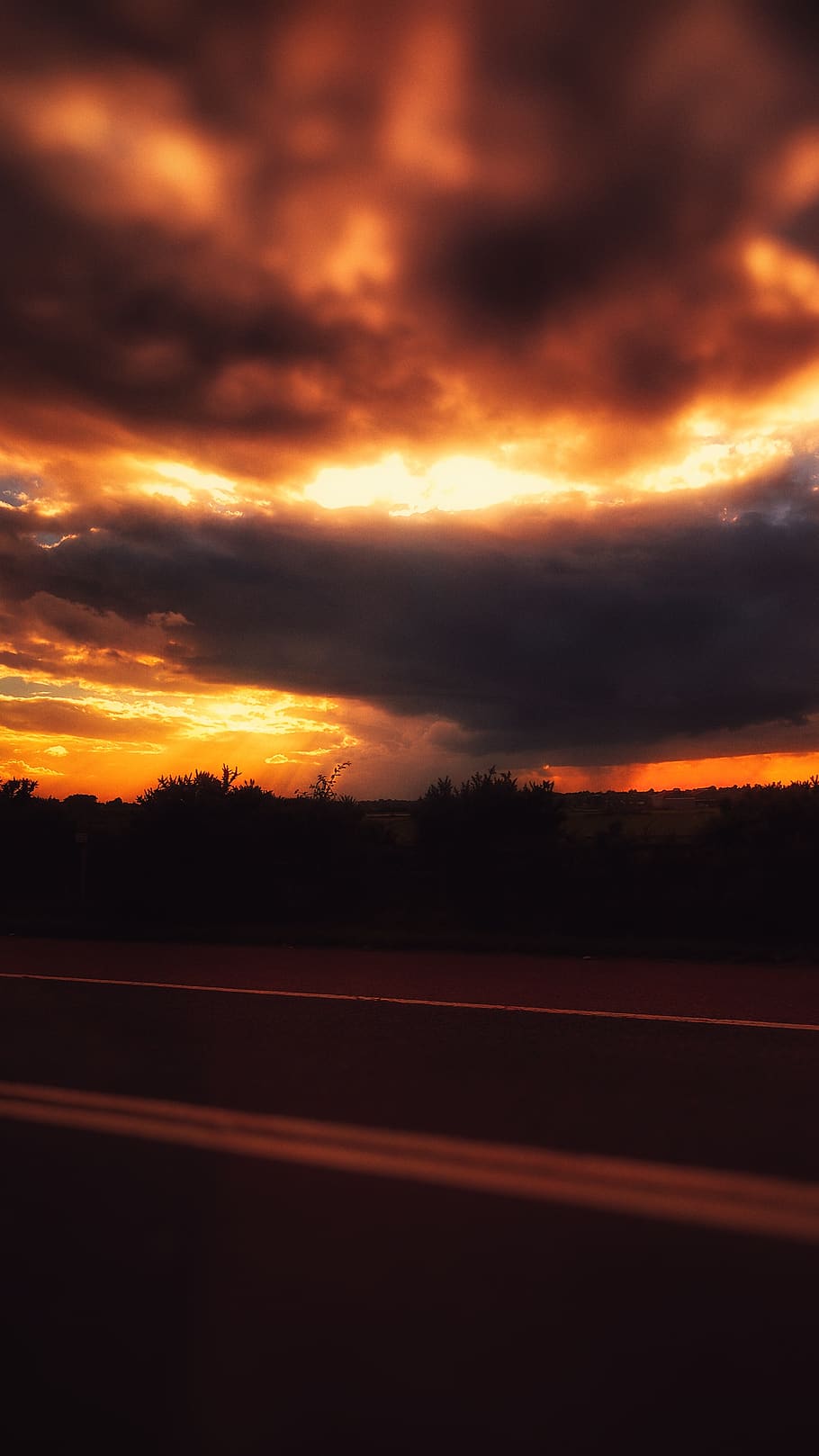 cloud - sky, sunset, beauty in nature, no people, scenics - nature HD wallpaper