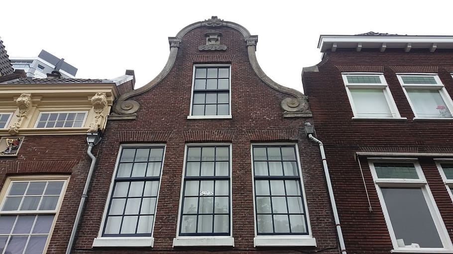 netherlands, utrecht, architecture, window, building exterior HD wallpaper