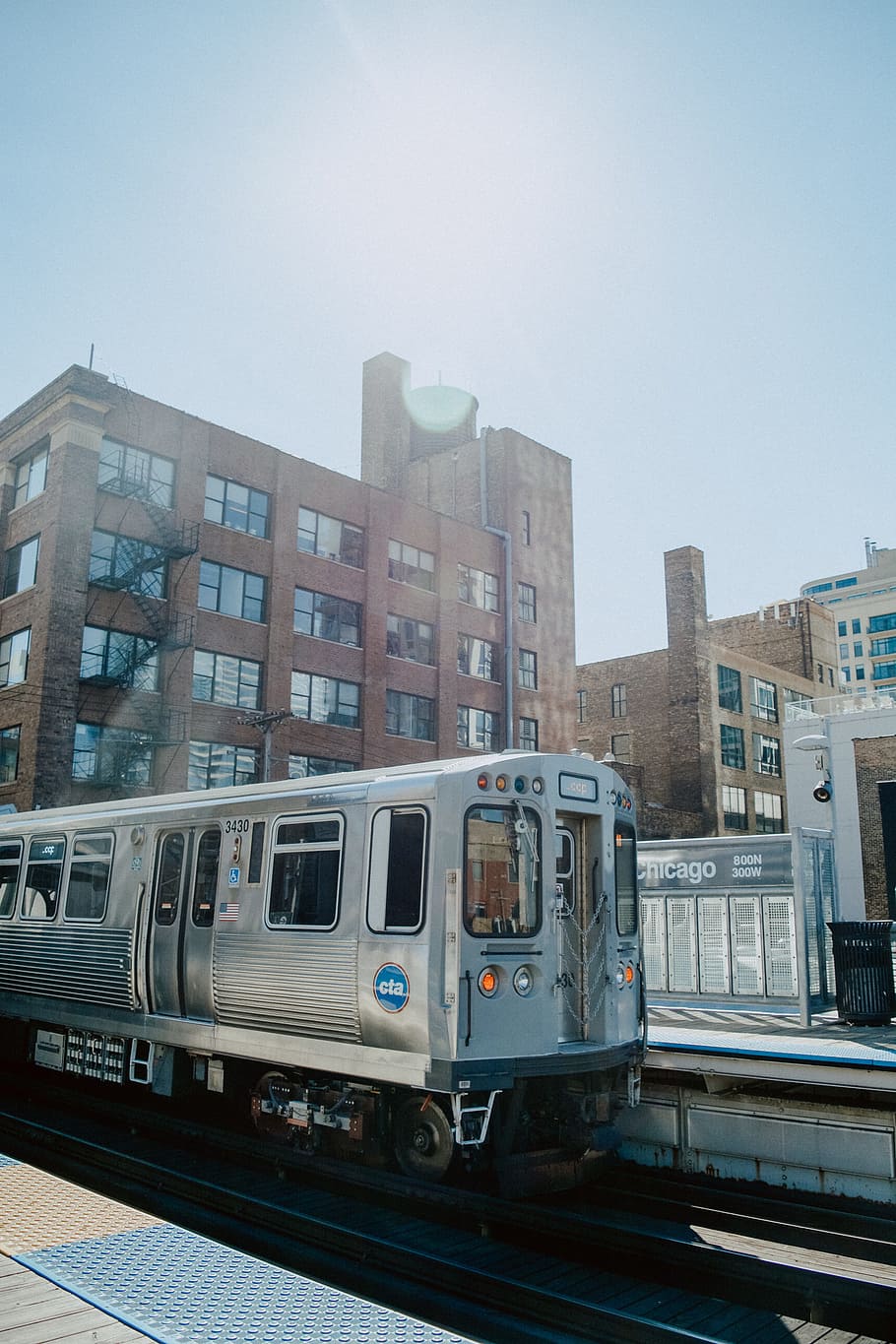 gray train, commute, transportation, subway, go, daily, city HD wallpaper