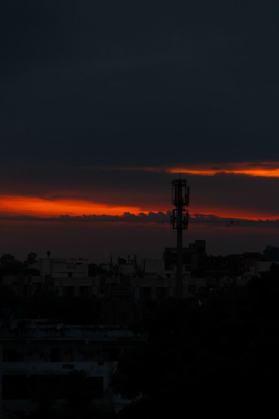 buildings under cloudy sky during sunset, architecture, building exterior HD wallpaper