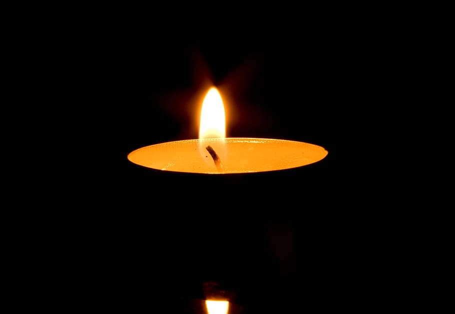 candle, wax, flame, fire, light, burning, illuminated, close-up HD wallpaper