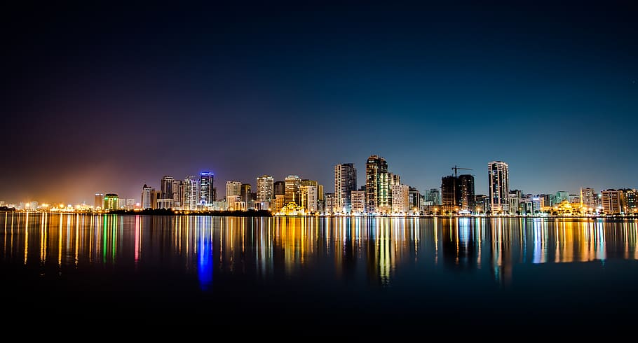 sea, water, liquid, deep, building, establishment, infrastructure HD wallpaper