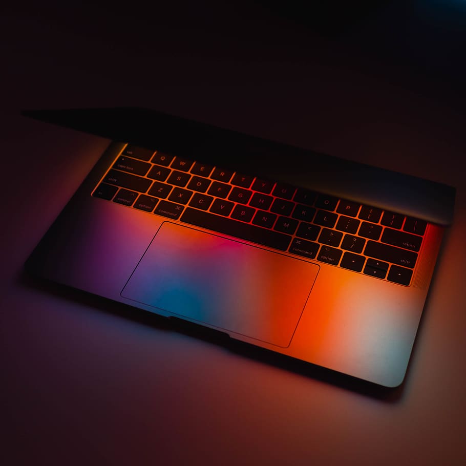 gray laptop computer, technology, wireless technology, communication HD wallpaper