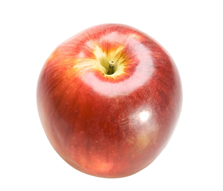 apple, red, fresh, isolated, dessert, healthy, fruit, food HD wallpaper