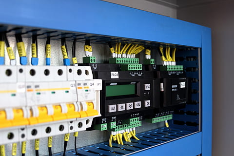 rack, industry, controller, switches, control cabinet, technology HD wallpaper