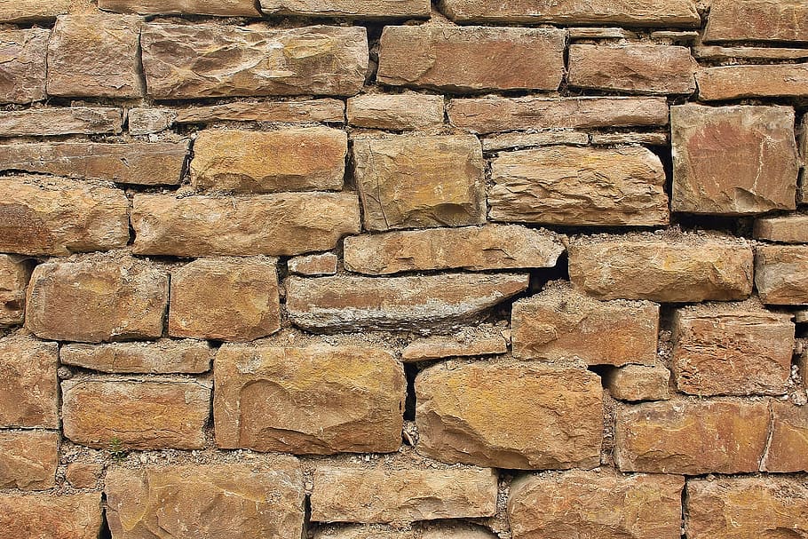 stone, rock, rocky, texture, wall, full frame, backgrounds HD wallpaper