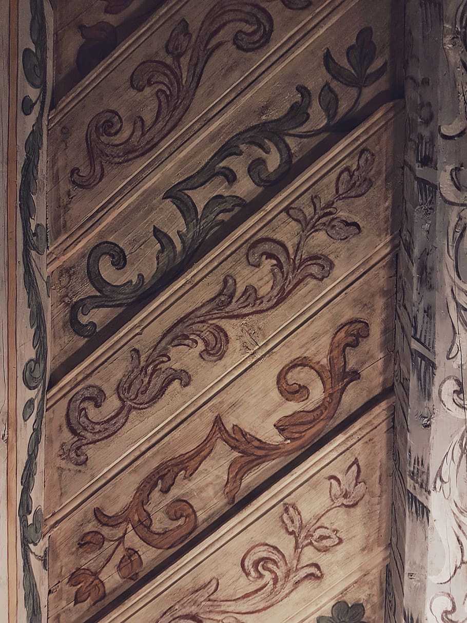 loket, czechia, loket castle, pattern, czhechia, wood, ceiling HD wallpaper