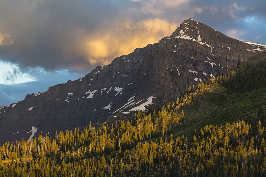 range, mount, peak, mountain, mountainous, nature, landscape HD wallpaper